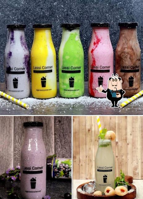 Lassi Corner offers a range of drinks