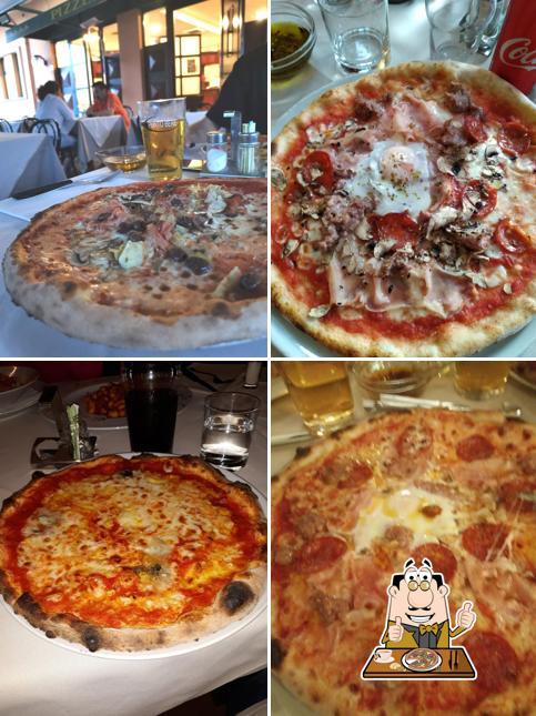 Scegli tra le svariate varianti di pizza