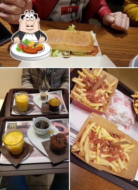 Cibo al McDonald's Villesse Mall