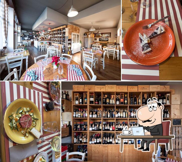 Dai un'occhiata agli interni di Oca Bianca Osteria Ristorante