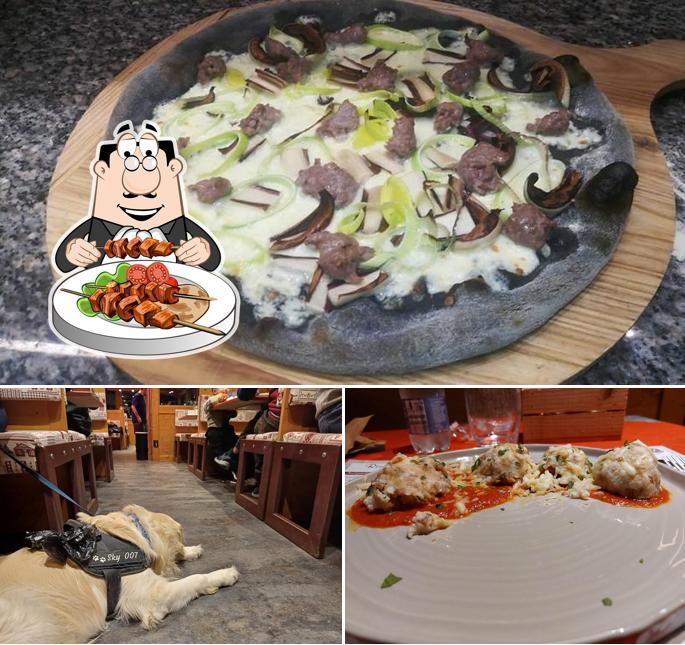 Platti al Pizzeria Al Rio