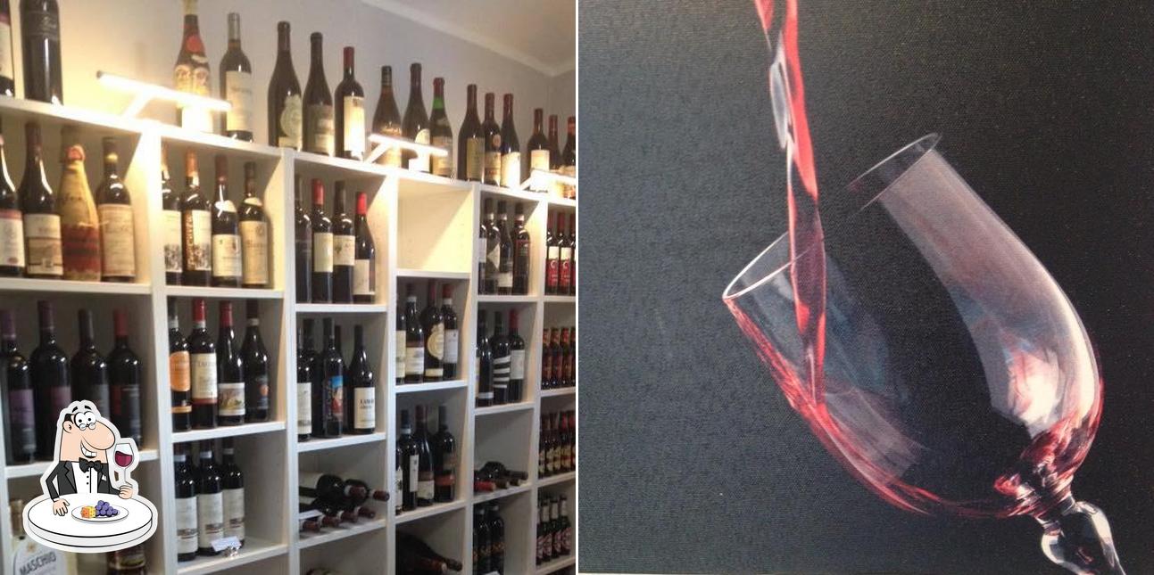 È gradevole godersi un bicchiere di vino a Bar al Diciassette