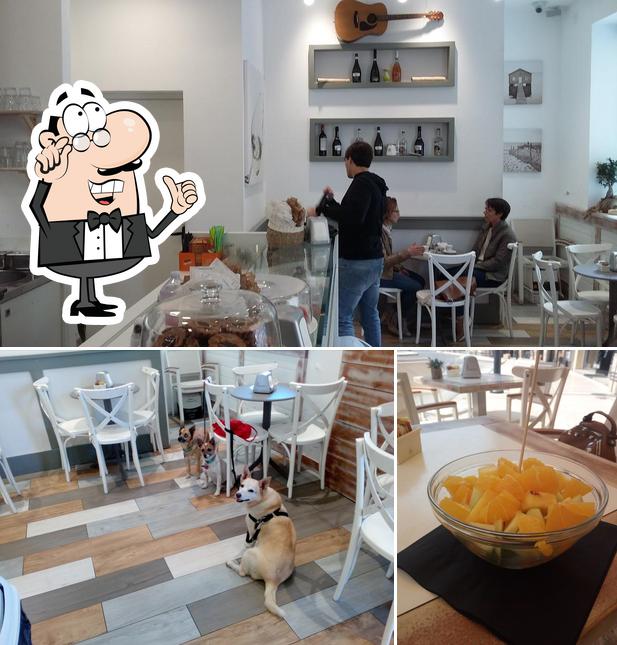 Gli interni di Caffè White!