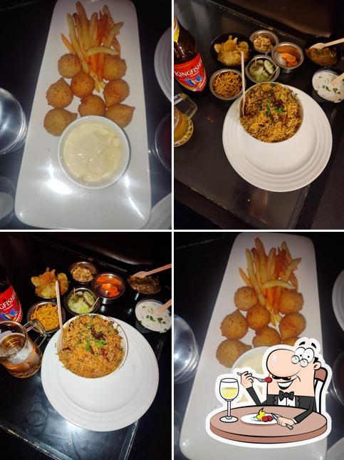 Food at Champions Bar