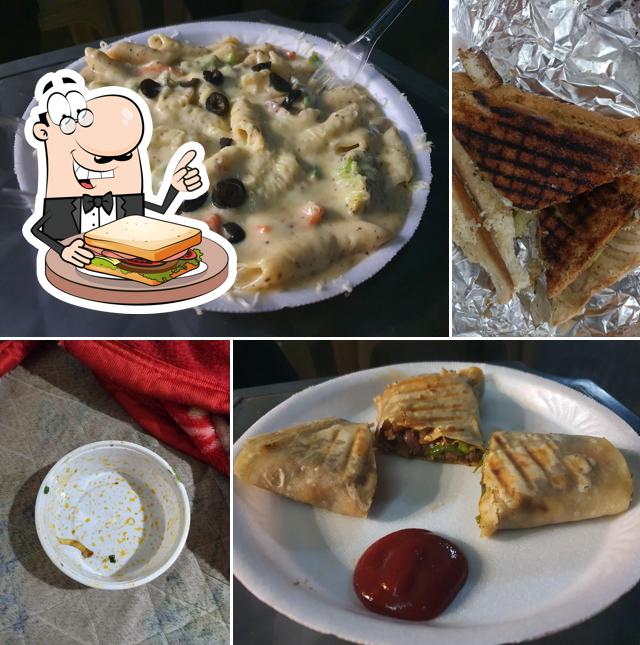 Grilled cheese sandwich at After Dark