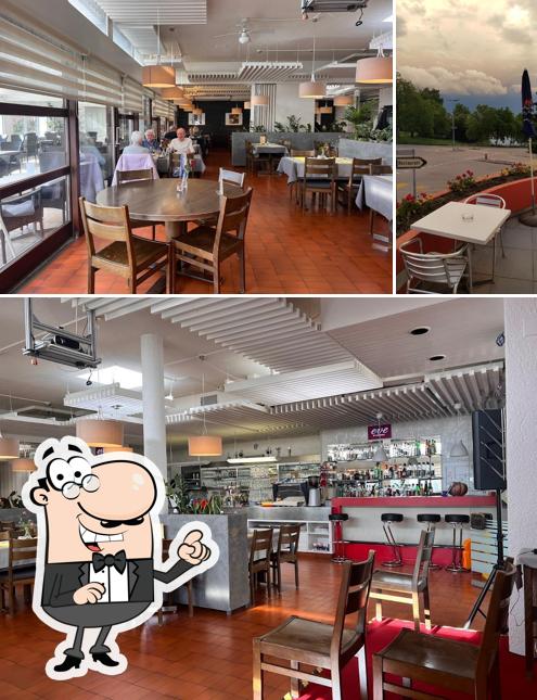 Gli interni di Restaurant Feldschlösschen