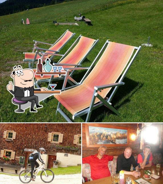 Gli interni di Hagneralm