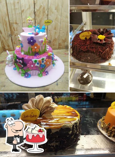 Look at the picture of JUST BAKE