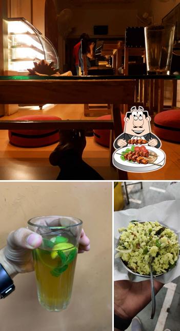 Food at Kiran Cafe