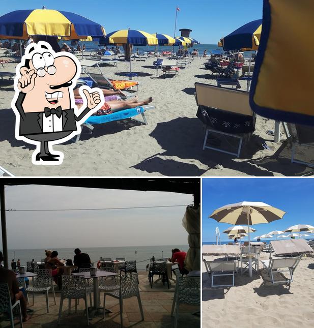 Gli interni di Stabilimento Balneare Stella Maris