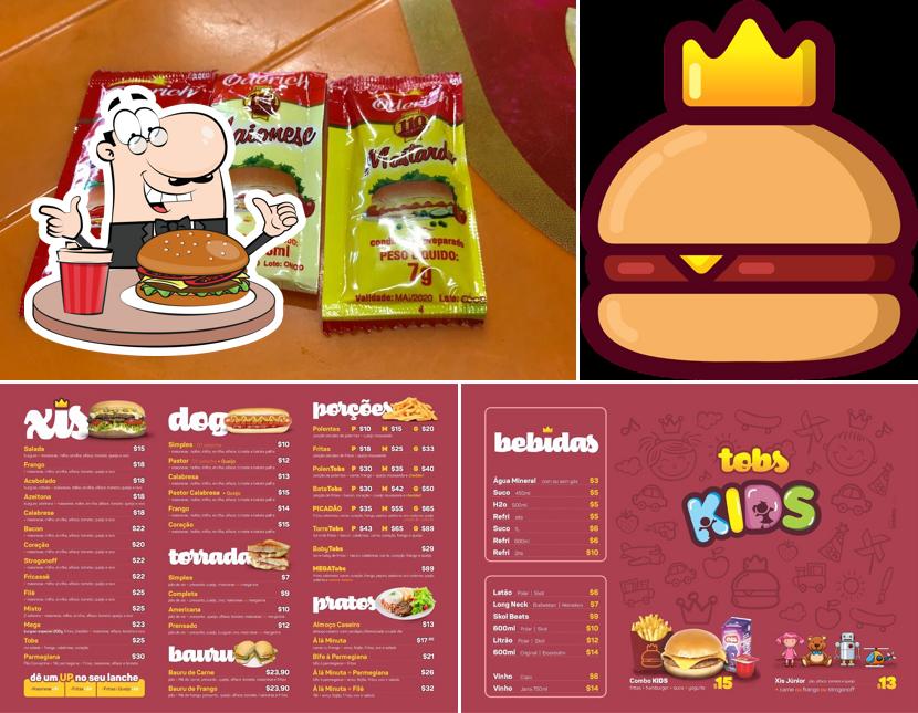 Peça um hambúrguer no Tobs Lanches