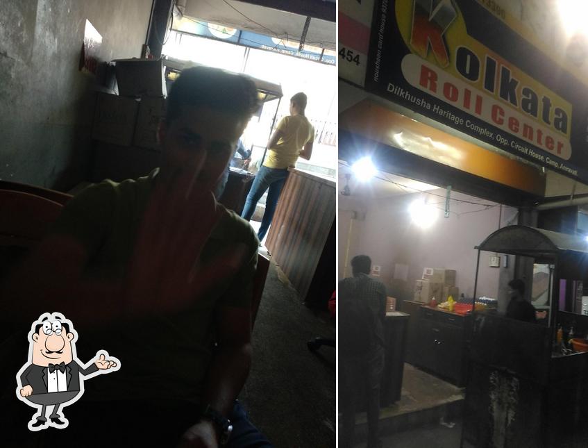 The interior of Kolkata Roll Center