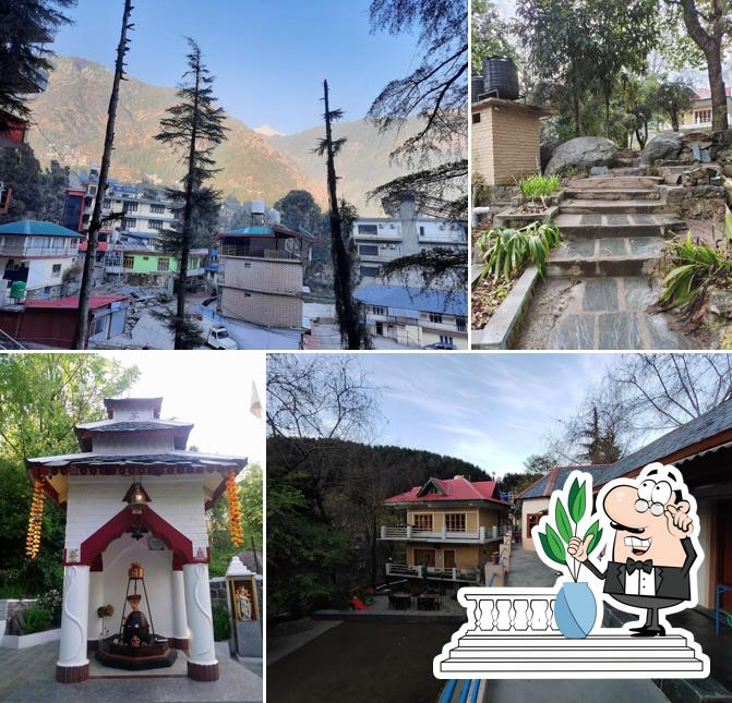 Trimurti garden Cafe and Homestay Dharamkot