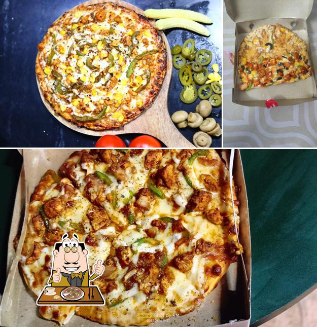 Order different types of pizza
