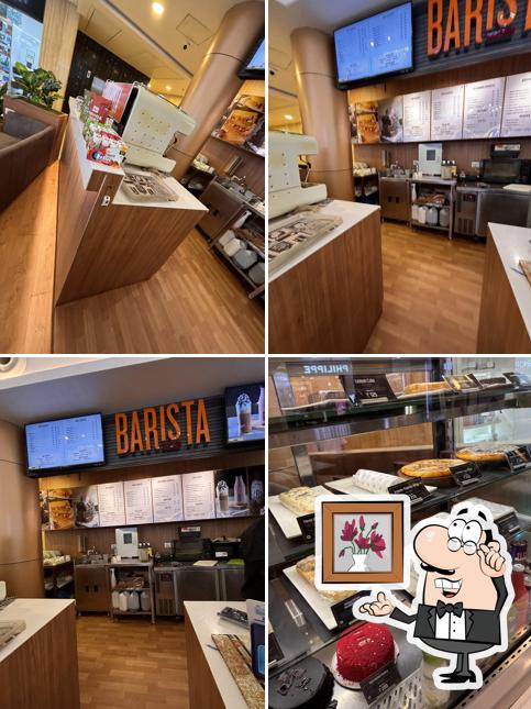 The interior of Barista