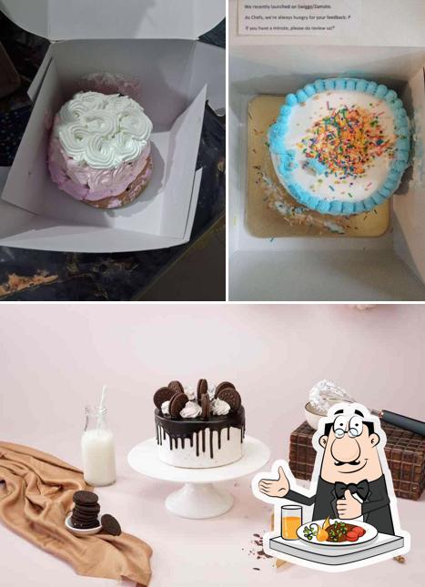 The restaurant's food and beverage