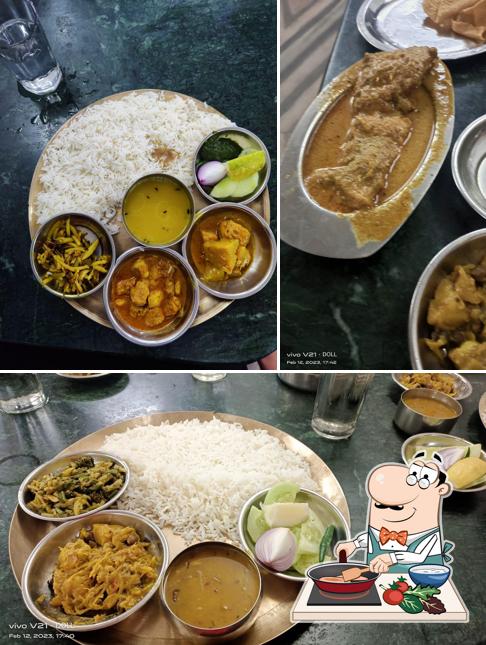 Chicken curry at Jharna Hotel