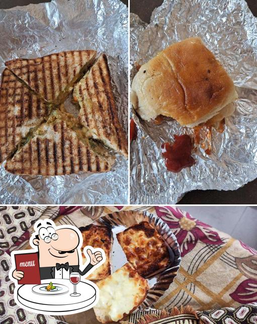 Pulled pork sandwich at Karnavati Dabeli