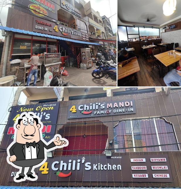 The interior of 4 Chili’s Kitchen - Ramnagar