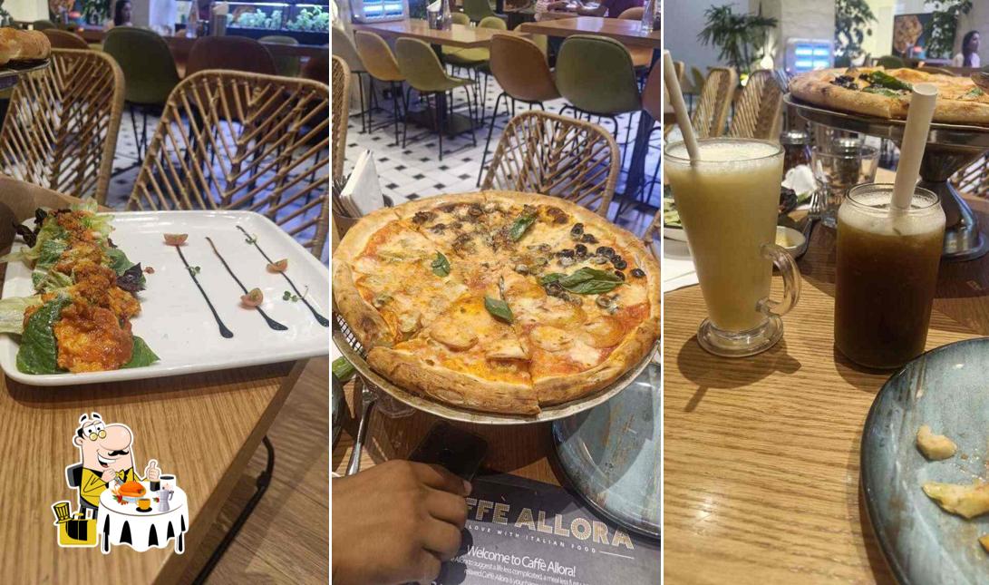 Chocolate mousse at Caffé Allora