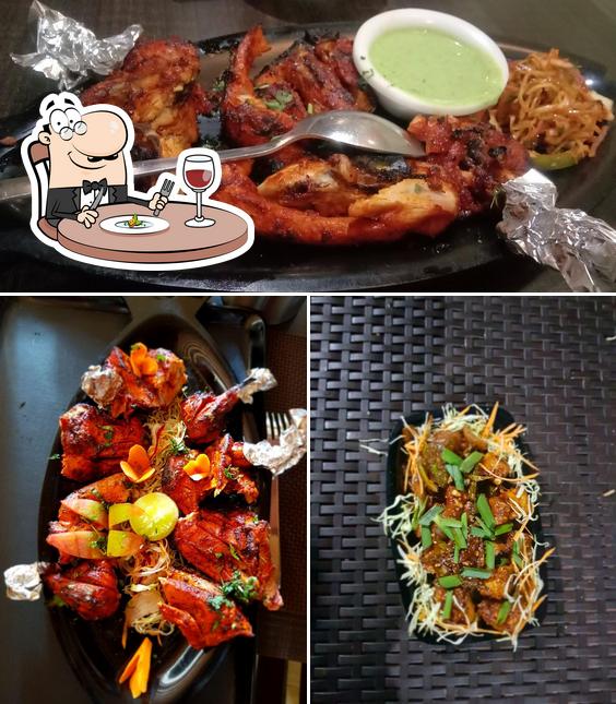 Food at Haryali Garden Lounge Hotel