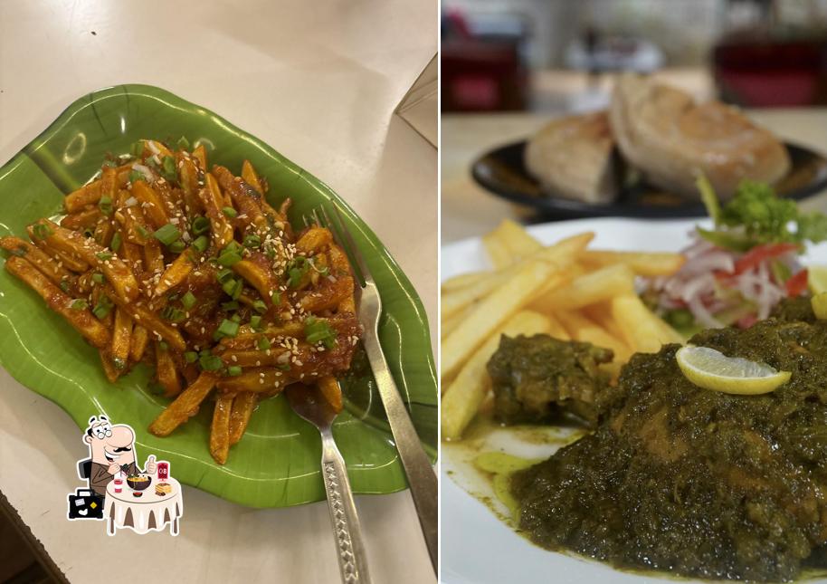 Food at Moon City Cafe