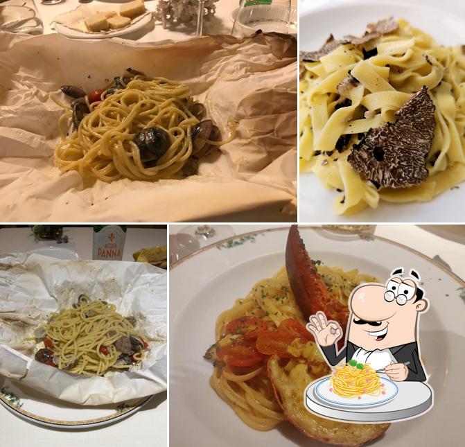 Spaghetti alla carbonara al Ristorante Arche dal 1877