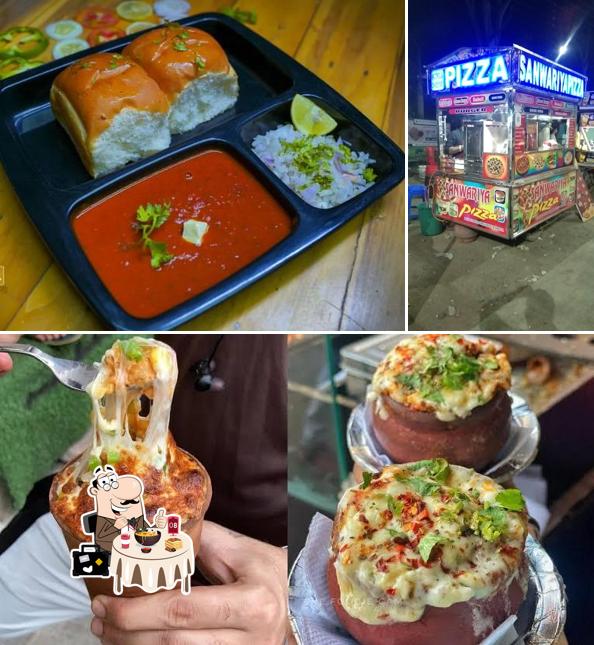 Food at Sanwariya Pizza