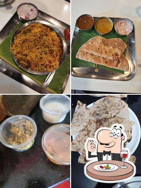 Food at Swamy's Coffee House