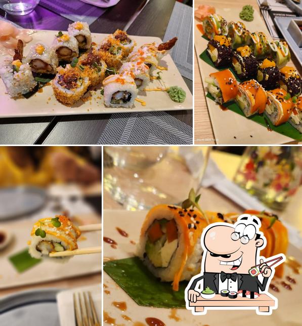 Order various sushi options