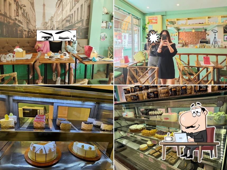 The interior of Baking Magic