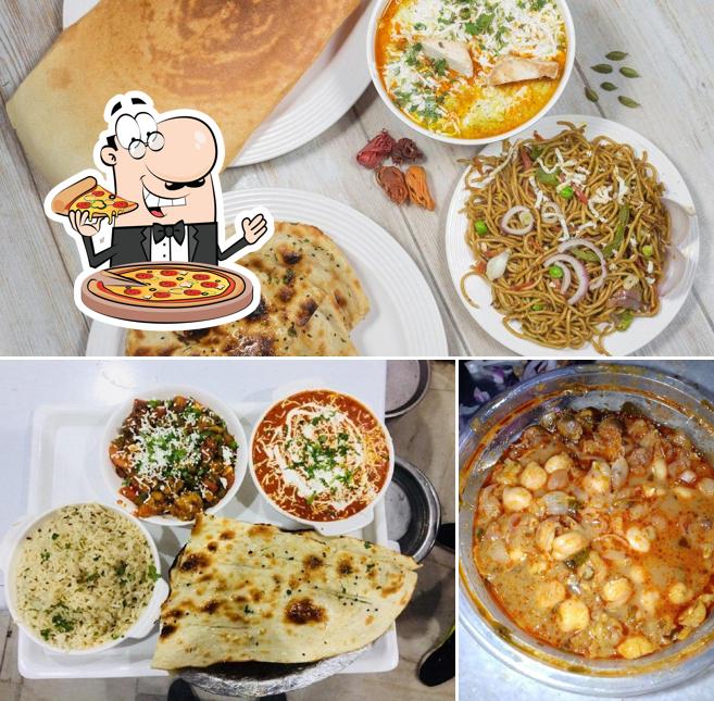 Get pizza at Agarwal Restaurant Sweets And Dairy