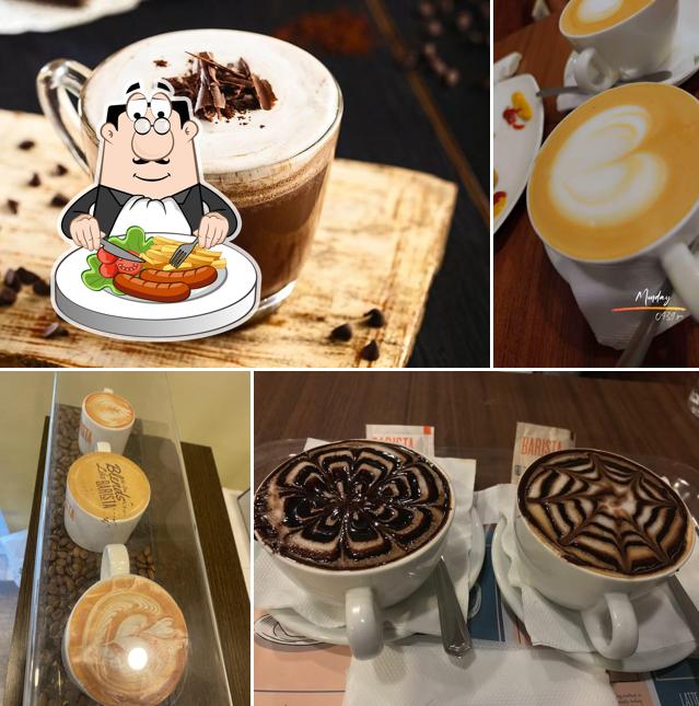 Chocolate mousse at Barista