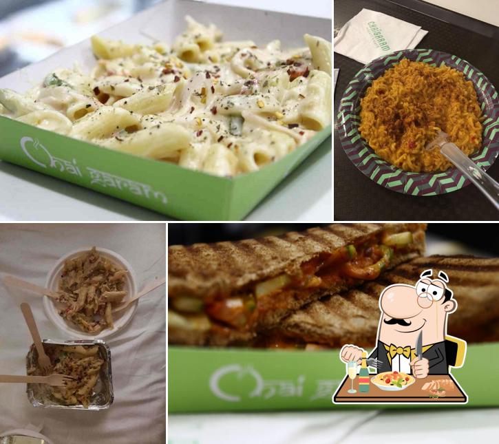 Meals at Chai Garam cafe