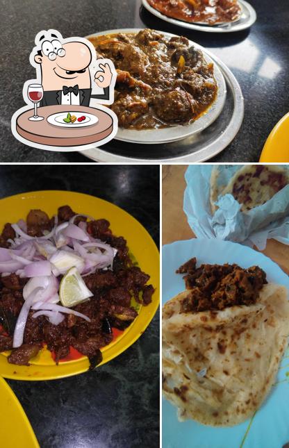 Food at Champion Restaurant