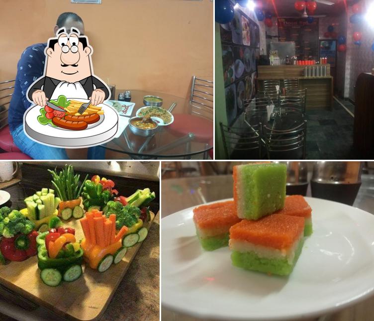 Food at New Doon Spices Restaurant