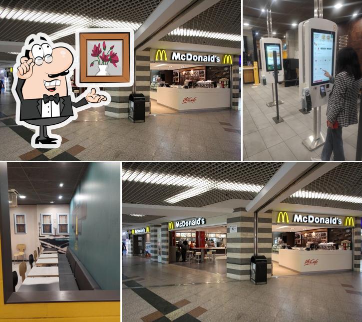 Dai un'occhiata agli interni di McDonald's Latina Fiori
