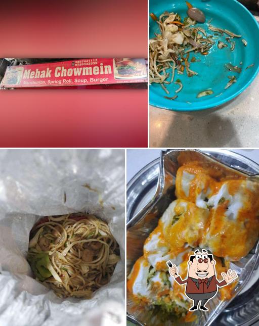 Food at Mehak Chowmein