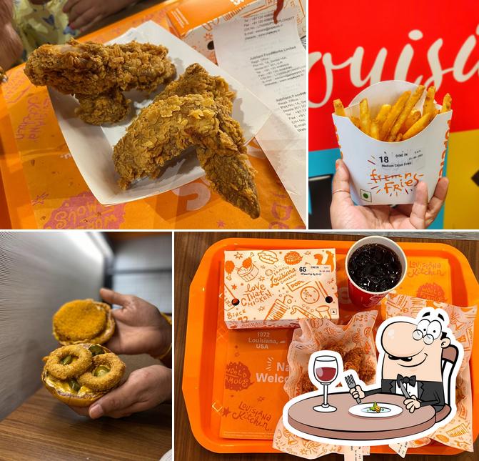Food at Popeyes - Famous Louisiana Chicken