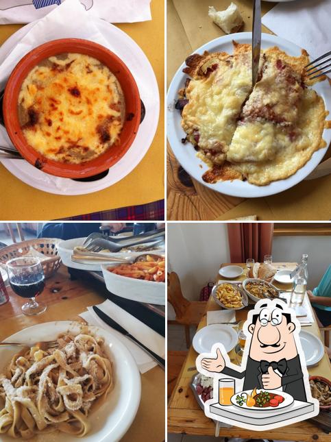 Cibo al Albergo Casa della Neve