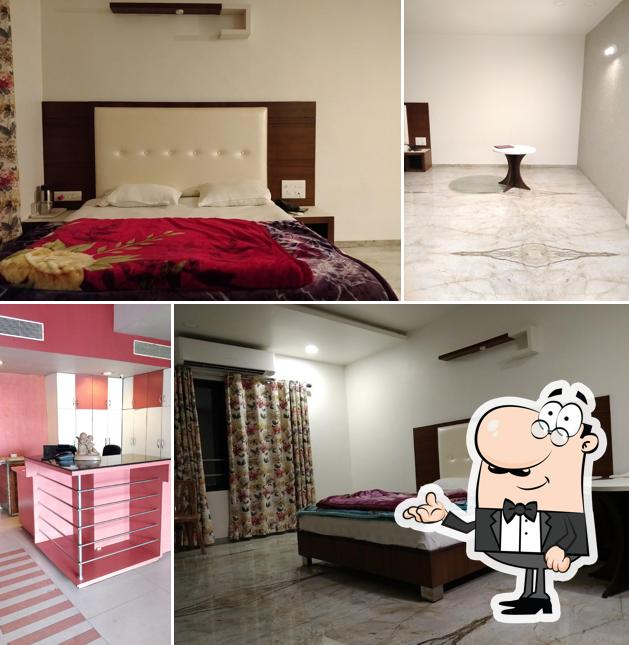The interior of Hotel Geetanjali