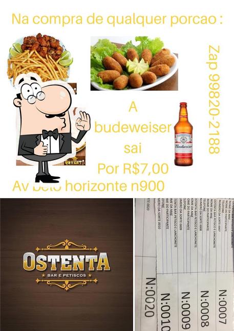 Ostenta bar, Petiscaria e lanchonete