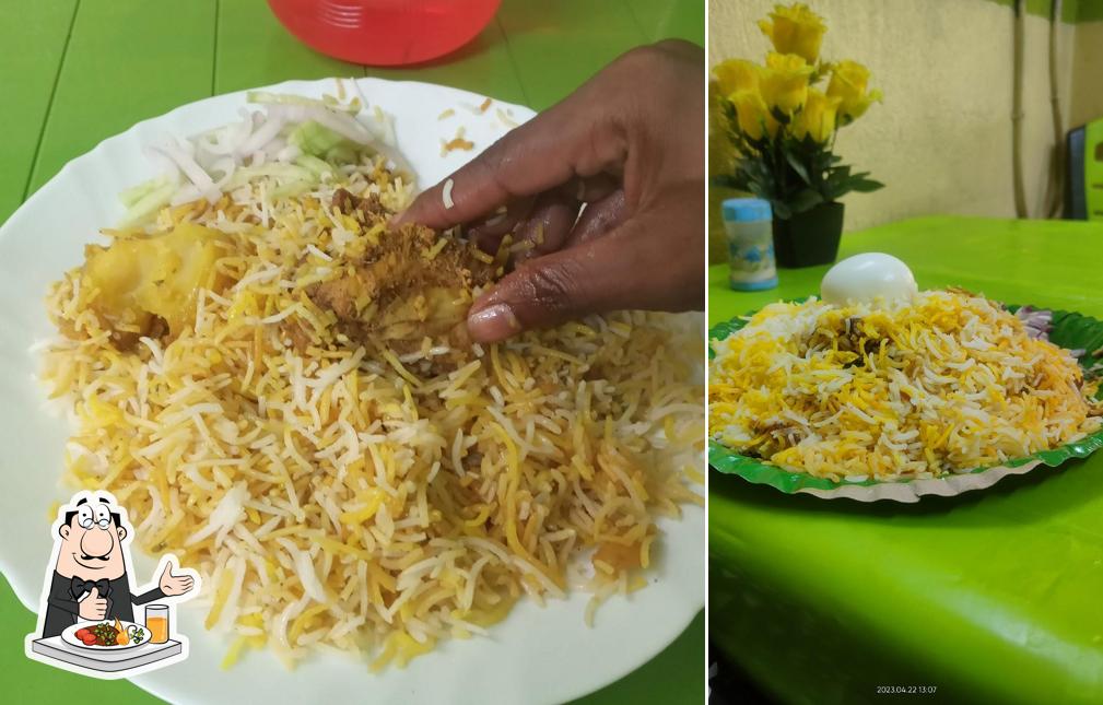 Food at Singh Hyderabadi Dum Biryani