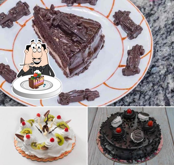 Chocolate cake at The Sugarr & Spice