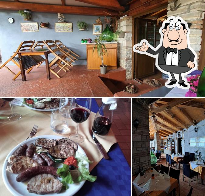 Konoba Silvano Brtonigla(Verteneglio) si caratterizza per la interni e vino