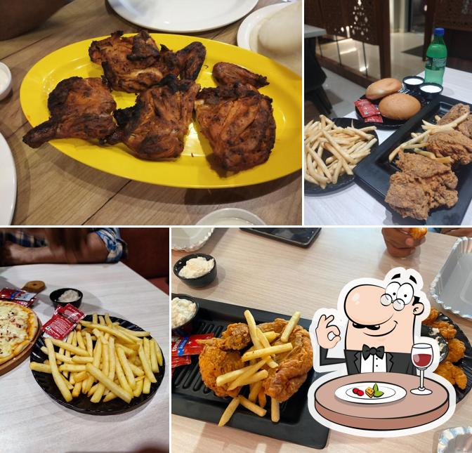 Food at Albaik Feasto Express