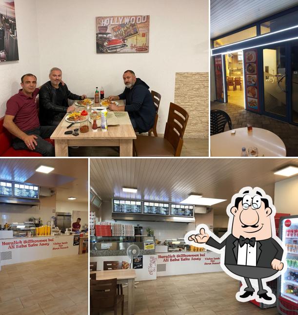 Gli interni di Pirsus Imbiss und Mini Markt