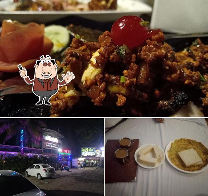 Bunty hotel is distinguished by food and exterior