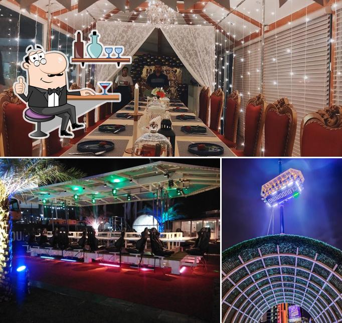 The interior of Cloud Dining