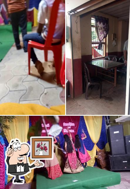 The interior of Hotel Vishwas